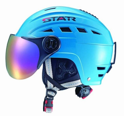 Naujas Aukščiausios kokybės slidinėjimo šalmas tarptautinis autentifikavimas Snowboard Protection Snowboarding Slidinėjimo šalmas Su objektyvu