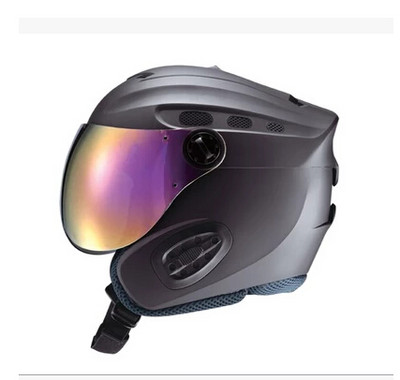 Naujas Aukščiausios kokybės slidinėjimo šalmas tarptautinis autentifikavimas Snowboard Protection Snowboarding Slidinėjimo šalmas Su objektyvu