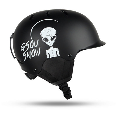 Žiemos nauji lauko slidinėjimo šalmai Poros Snieglentės galvos Apsauginė Apsauginė Apranga Vyrai Moteriški Šilti nuo susidūrimo šalmai