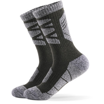 Ски чорапи Мъжки абсорбиращи потта зимни топли удебелени хавлиени долнища Спорт на открито Планинарство Бягане Туризъм Ски чорапи