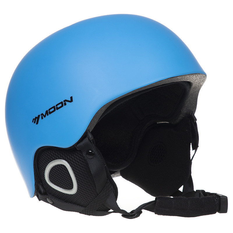 Moon MTV18 PC+EPS Cască de schi pentru adulți, bărbați, femei, patinaj, skateboard, sport, zăpadă, cască de snowboard, cu ochelari de protecție, cadouri