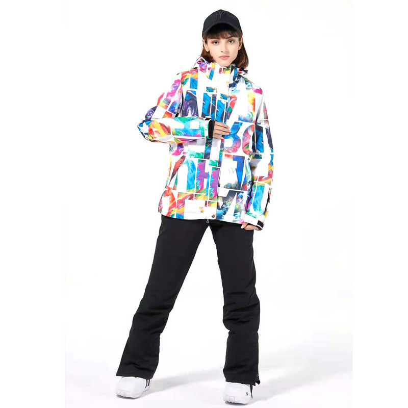 Sniego žiemos nauji vyrų ir moterų sportiniai laisvalaikio profesionalai, nauji 2022 m., vandeniui atsparūs, vėjui atsparūs slidinėjimo kostiumai, dvigubi snieglenčių drabužiai