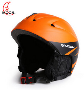 MOON Ski κράνος Επαγγελματικό αθλητικό προστατευτικό κράνος για σκι Κράνος ασφαλείας για χιόνι για υπαίθριο σκι Snowboard Skateboard