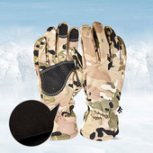 Žiemos pirštinės pirštinės liečiamas ekranas armijos taktinės pirštinės Sportas slidinėjimas laipiojimas dviračiu šaudymas medžioklė jodinėjimas kumštinės kumštinės pirštinės Vyrai