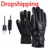 Dropshipping elektromos fűthető kesztyűk USB fűtőkesztyűk