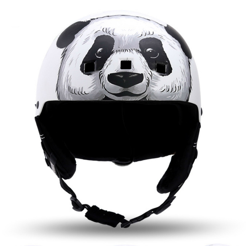 Žiemos vaikų slidinėjimo šalmas Integruotas slidinėjimo šalmas berniukams mergaitėms sniego šalmas vaikams saugus riedlentės slidinėjimo snieglenčių šalmas