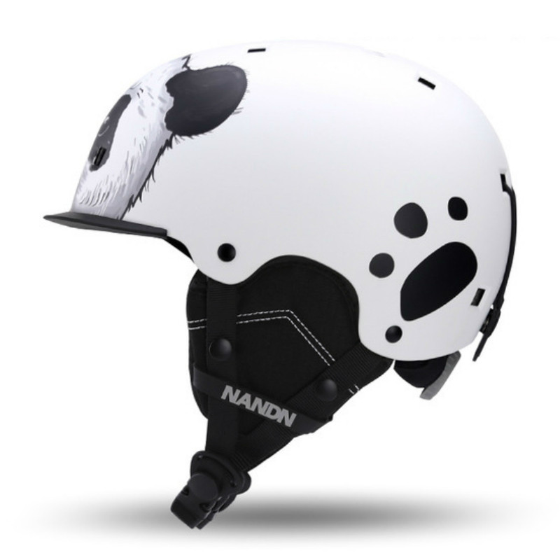 Žiemos vaikų slidinėjimo šalmas Integruotas slidinėjimo šalmas berniukams mergaitėms sniego šalmas vaikams saugus riedlentės slidinėjimo snieglenčių šalmas