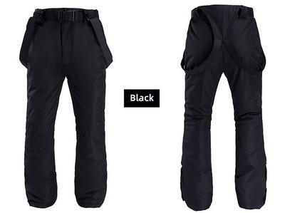 Új, vastag, meleg férfi női síruha vízálló szélálló síelés snowboard kabát nadrág szett Női téli hóruha