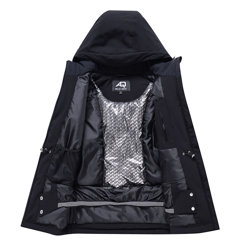 Új, vastag, meleg férfi női síruha vízálló szélálló síelés snowboard kabát nadrág szett Női téli hóruha