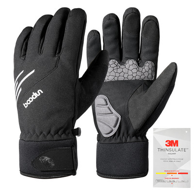 Žiemos jutiklinis ekranas 3M pirštinės, slidinėjimo snieglentės, pirštinės, dviračių sportui atsparios smūgiams, vandeniui atsparios vėjui, neslystančios vyriškos moteriškos kumštinės pirštinės