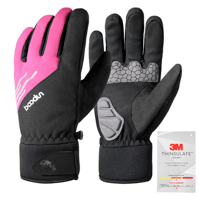 Žiemos jutiklinis ekranas 3M pirštinės, slidinėjimo snieglentės, pirštinės, dviračių sportui atsparios smūgiams, vandeniui atsparios vėjui, neslystančios vyriškos moteriškos kumštinės pirštinės