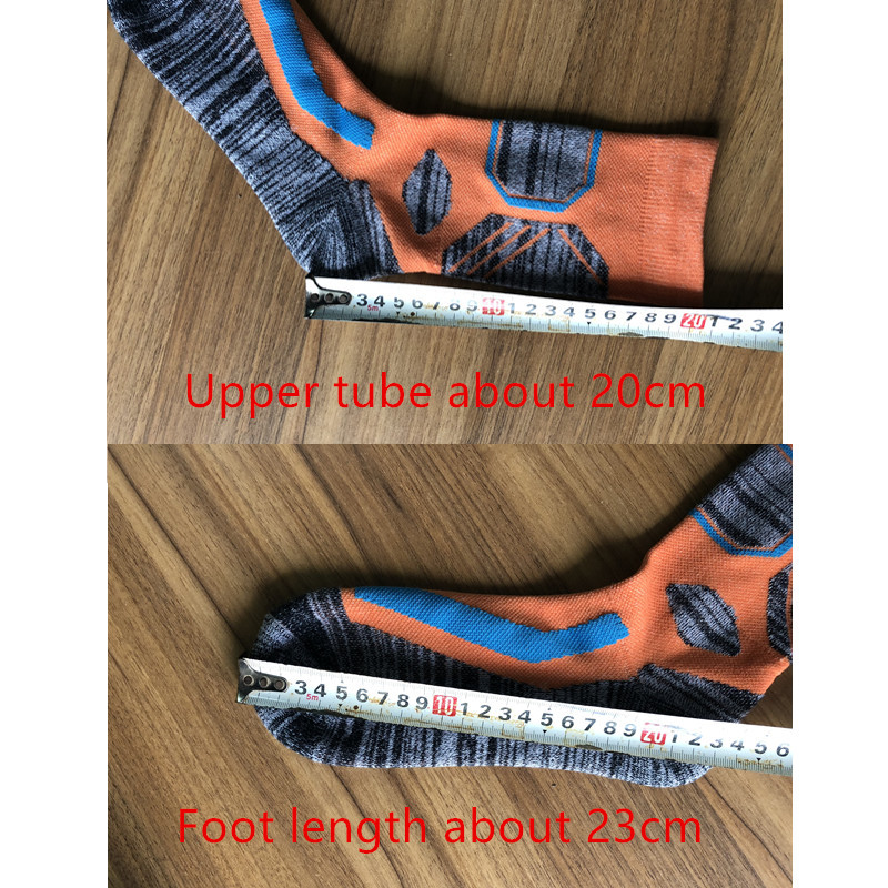 Žieminės terminės slidinėjimo kojinės Vyriškos medvilninės spandekso sportinės snieglentės žygio kojinės Nešiojamos termokojinės calcetines de ciclismo