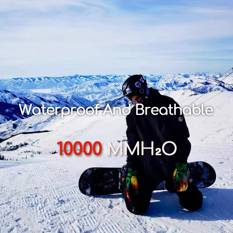 Vyriškas ir moteriškas slidinėjimo kostiumas snieglenčių sportui -30 laipsnių kostiumas žieminės slidinėjimo striukės, atsparios vėjui ir vandeniui, padalintas sniego kostiumas ir kelnės