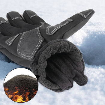 Водоустойчиви тактически зимни поларени ръкавици за колоездене, бойна стрелба, туризъм, лов, спорт, сензорен екран, ръкавица с пръсти, мъжки ръкавици