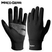 Vyriškos dviratininkų pirštinės Jutiklinis ekranas Važiavimas lauke Motociklas Bėgimas Medžioklė Vairavimas Žiema Šilta Vilna Neslidžia slidinėjimo pirštinė