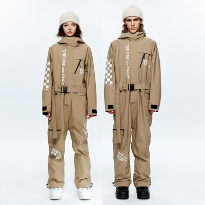 2023 m. naujas slidinėjimo kostiumas Vyriškas vientisas snieglenčių dėvėjimas sniego rūbai Moteriški, neperšlampami šilti slidinėjimo, žiemos vėjui atsparūs striukės, kelnės kombinezonai