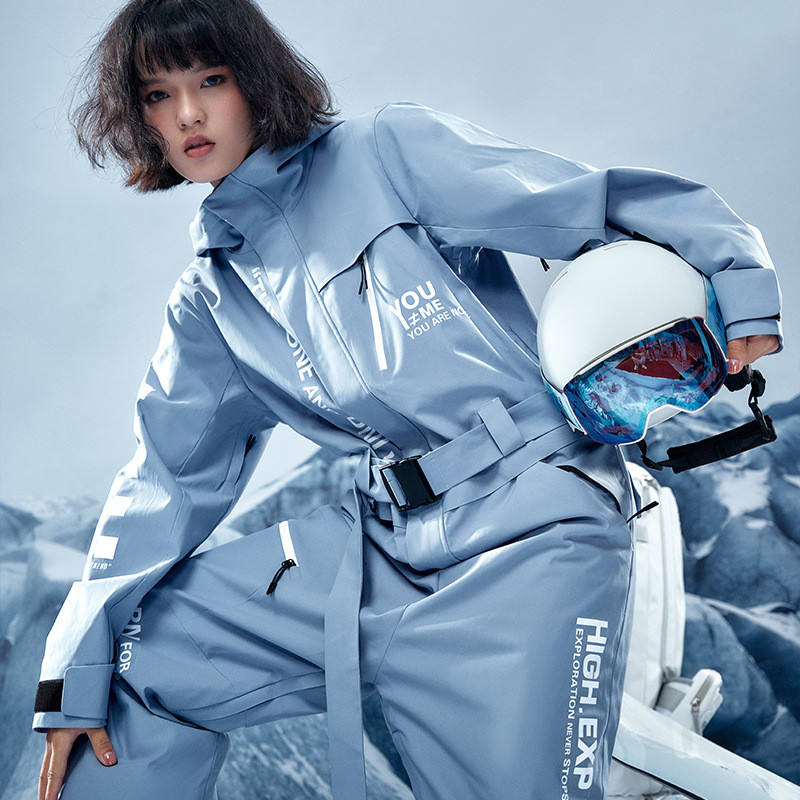 2023 m. naujas slidinėjimo kostiumas Vyriškas vientisas snieglenčių dėvėjimas sniego rūbai Moteriški, neperšlampami šilti slidinėjimo, žiemos vėjui atsparūs striukės, kelnės kombinezonai
