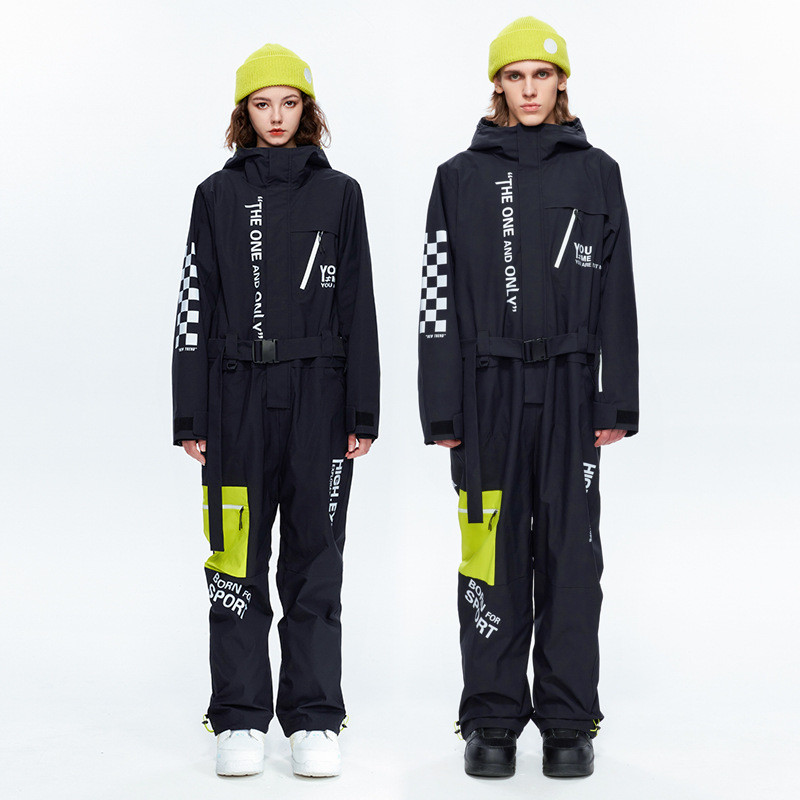 2023 m. naujas slidinėjimo kostiumas Vyriškas vientisas snieglenčių dėvėjimas sniego rūbai Moteriški, neperšlampami šilti slidinėjimo, žiemos vėjui atsparūs striukės, kelnės kombinezonai
