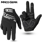 Jutiklinis ekranas Pilnas pirštas Tactical Dviračio pirštinės Neslidžios ir smūgiams atsparios MTB plento motociklai Važiavimas dviračiu Vyrams Moteriškos sportinės pirštinės