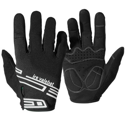 Jutiklinis ekranas Pilnas pirštas Tactical Dviračio pirštinės Neslidžios ir smūgiams atsparios MTB plento motociklai Važiavimas dviračiu Vyrams Moteriškos sportinės pirštinės