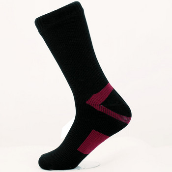 Нови водоустойчиви чорапи Дишащи външни водоустойчиви туризъм газене къмпинг зима ски чорап езда сняг топли водоустойчиви чорапи