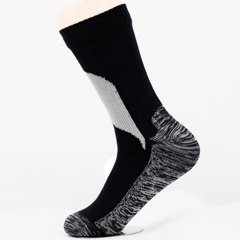 Νέες αδιάβροχες κάλτσες αναπνεύσιμες υπαίθριες αδιάβροχες πεζοπορίες βόλτες σε κάμπινγκ χειμερινές κάλτσες σκι Ιππασία χιόνι Ζεστές αδιάβροχες κάλτσες