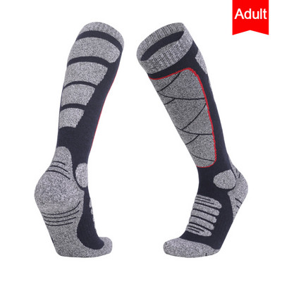 GOBYGO Long Tube slidinėjimo alpinizmo kojinės rankšluosčio apačia odai nekenksmingos sportui lauke Sulaiko šilumą, sugeria prakaitą Minkštos slidinėjimo kojinės