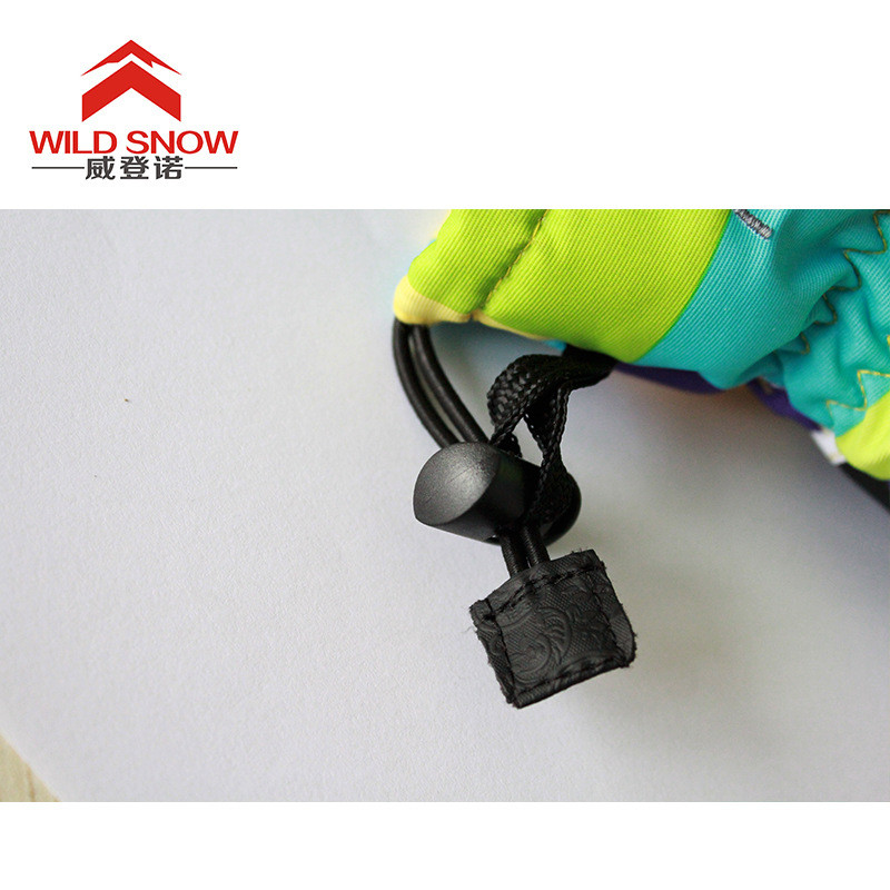 Mănuși de schi pentru motocicletă de zăpadă pentru copii, iarnă, pentru femei, pentru schi, pentru snowboarding, sport, rezistente la vânt, minunate, potrivite pentru lățimea palmei 5,5-7,5 cm