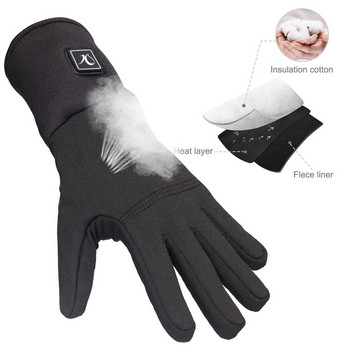 Day Wolf Heated Gloves Mitten\'s Dam\'s Winter Ski Motorcycle Gloves For Men Outdoor Cycle Hunting Акумулаторни Термални