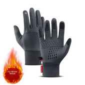 Šiltos ir atsparios vėjui motociklininko pirštinės Taktinės pirštinės Vyriškos dviratininkų pirštinės Neperšlampamos dviračio vyriškos sportinės bėgimo slidinėjimo pirštinės