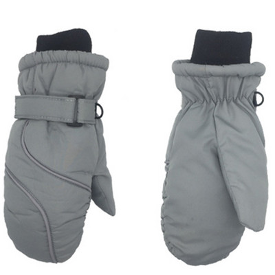 Atsparios vandeniui vaikams žiemos šiltos snieglenčių slidinėjimo pirštinės sniego pirštinės Vaikams atsparios vandeniui dviračių sportas slidinėjimo sportui storos aksominės pirštinės