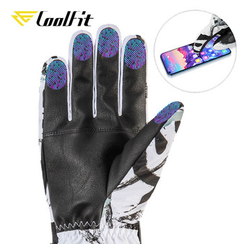 CoolFit 2021 Мъже/Жени/Детски ски ръкавици Ръкавици за сноуборд Ултралеки водоустойчиви зимни Sonw топли поларени ръкавици за каране на моторни шейни