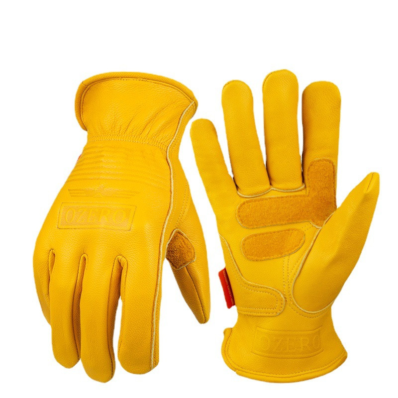 Naujos motociklų motociklų pirštinės Avikailis Oda Sportas Neperpučiamas Vėjas Anti-Snieglentės Slidinėjimas Žygiams Medžioklės pirštinės vyrams