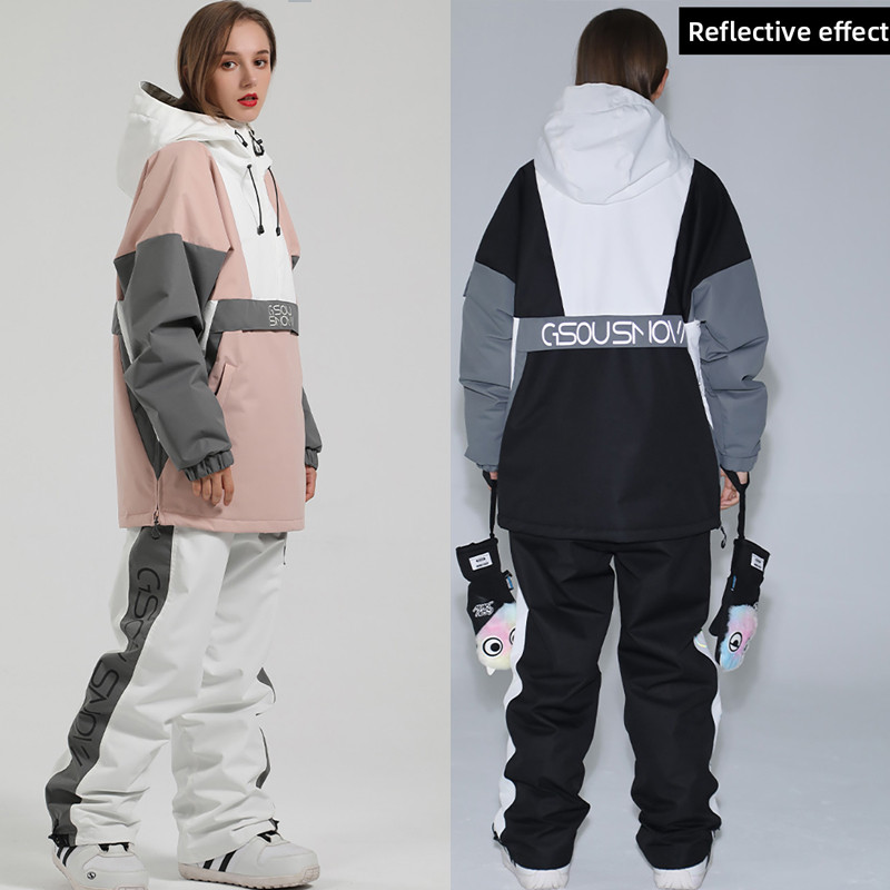 2023 Skijaška odijela Žene Muškarci Outdoor Snowboard jakna Vjetrootporan Vodootporan kombinezon Skijaški set Reflektirajuće snježne hlače Zimska odjeća