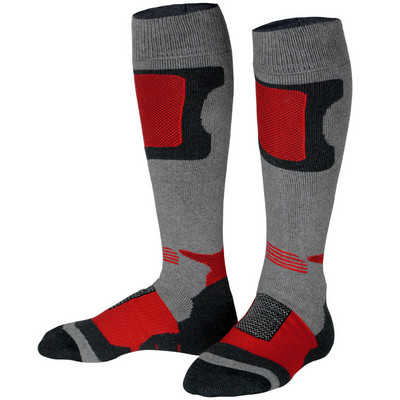 Brothock Мъжки ски чорапи Спортни ски чорапи Външни дебели дълги хавлиени чорапи за сняг Туристически чорапи Зимни топли дамски памучни
