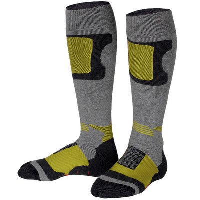 Brothock Мъжки ски чорапи Спортни ски чорапи Външни дебели дълги хавлиени чорапи за сняг Туристически чорапи Зимни топли дамски памучни