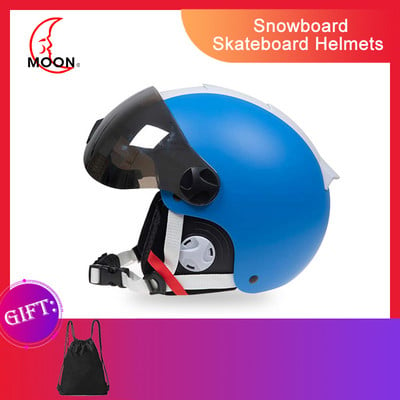 Cască de schi MOON BH-588 Cască de schi de înaltă calitate ABS + EPS modelată integral Sporturi în aer liber Ski Snowboard Căști de skateboard