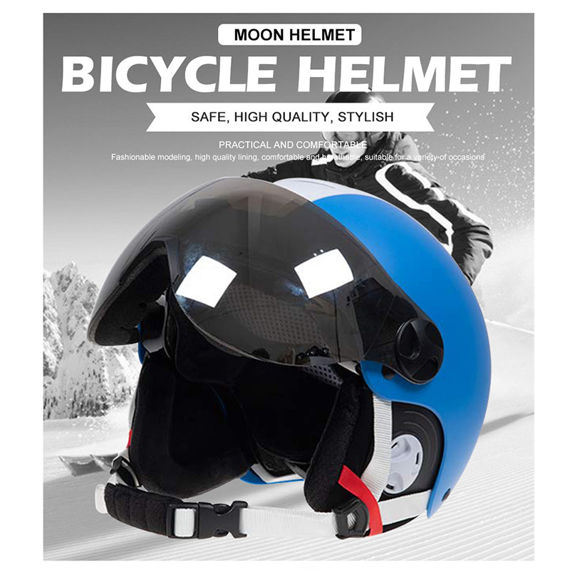 MOON BH-588 sísisak, beépített ABS+EPS kiváló minőségű sísisak kültéri sportsí, snowboard gördeszkás sisakok