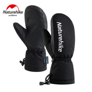 Naturehike Мъже / Жени Duck Palm Keep Warm Ски ръкавици Outdoor Winter Waterproof Plus Velvet Riding NH19FS020