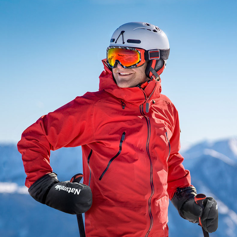 Naturehike Bărbați/Femei Duck Palm Keep Warm Mănuși de schi în aer liber iarnă impermeabile Plus Velvet Riding NH19FS020