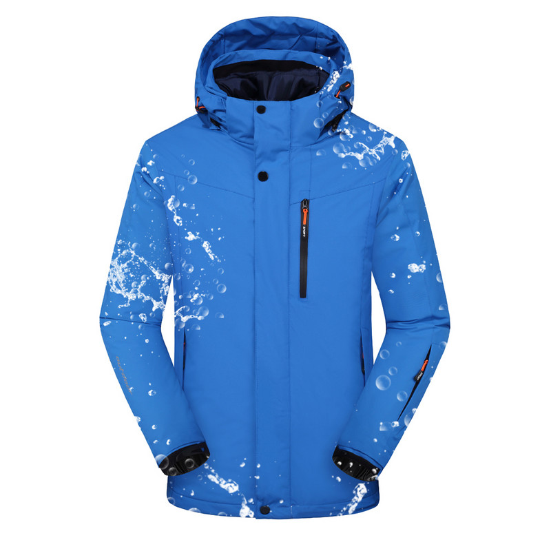 Slidinėjimo kostiumas 3 viename Vyriški, neperšlampami, neperšlampami, vėjui atsparūs slidinėjimo snieglenčių striukės kelnių rinkinys Vyriškas storas šiltas slidinėjimo striukė Lauko sniego kostiumai