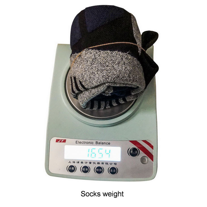 1 pora lauko storų ilgų pėsčiųjų slidinėjimo kojinių vyrams Moterų alpinizmo sniego šildymui rankšluostis Sportinės kojinės pėdų kulkšnies apsauga