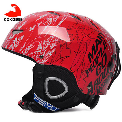 KoKossi Vaikams Aukštos kokybės slidinėjimo snieglenčių dviračių šalmas Lauko Fitnesas Sportas Žiemą Šilta Galvos Apsauga Sauga