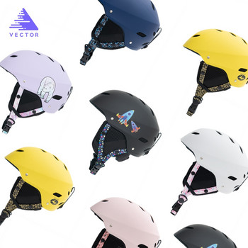 Ultralight Kids Skiing κράνος 2022 Hot Sale ABS+EPS Κράνος Snowboard με ενσωματωμένο χυτό για Παιδί Χιονιού Ποδηλασίας