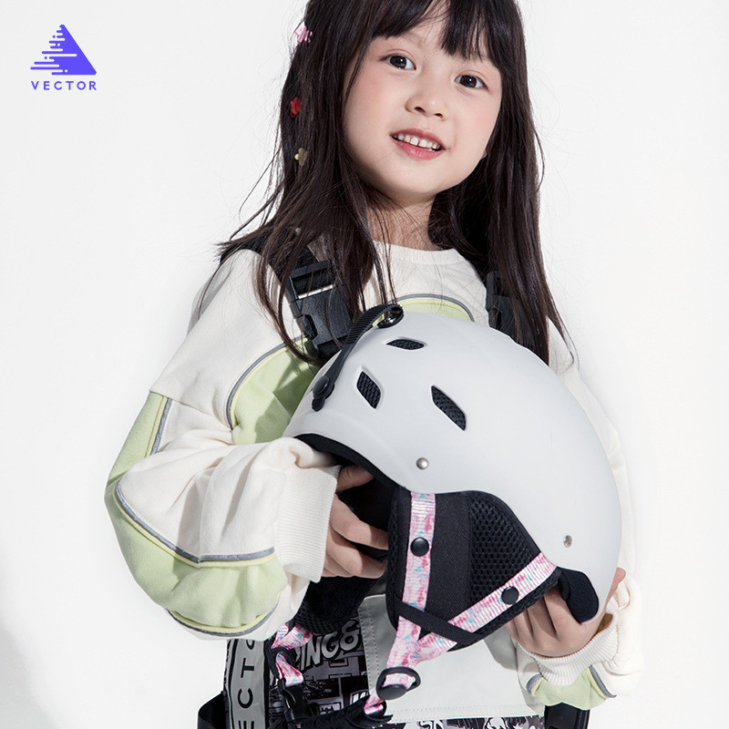Itin lengvas vaikų slidinėjimo šalmas 2022 m. karštas išpardavimas ABS+EPS integruotas snieglenčių šalmas, skirtas dviračių slidinėjimo sniego vaikui