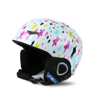 Професионални детски ски каски Момчета Вградена каска за сноуборд Момичета Деца Скейтборд Ски Спортна каска