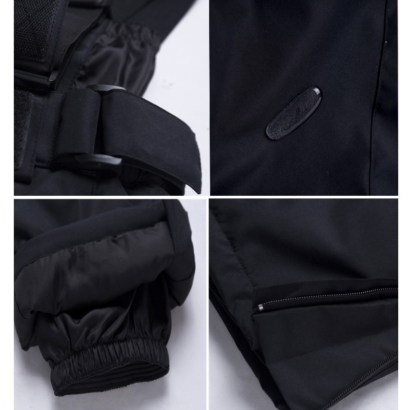 Žieminiai vandeniui atsparūs vyriški šilti sniego kostiumai sportiniai kalnų vyriški snieglenčių kostiumai lauko vyrams slidinėjimo komplektas striukė kelnės sportiniai drabužiai