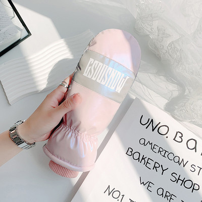 Žiemos moteriškos slidinėjimo snieglenčių pirštinės lauko dviračių sportinės pirštinės, atsparios vėjui, vandeniui atsparios šalčiui, jutiklinis ekranas, sniego pirštinės