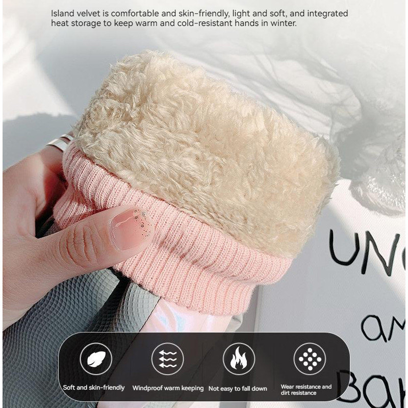 Žiemos moteriškos slidinėjimo snieglenčių pirštinės lauko dviračių sportinės pirštinės, atsparios vėjui, vandeniui atsparios šalčiui, jutiklinis ekranas, sniego pirštinės