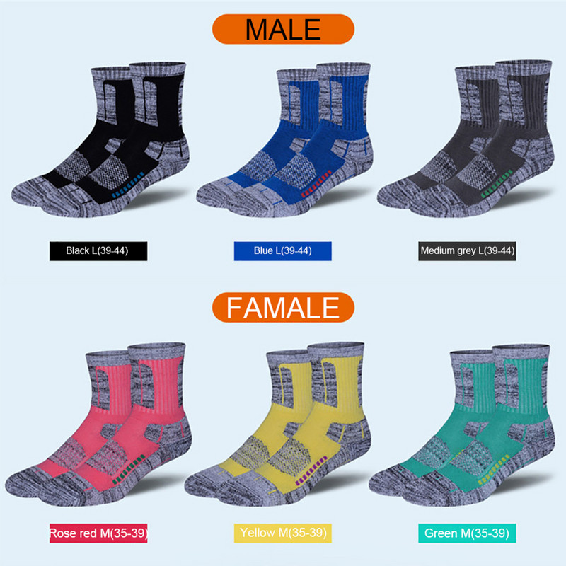 Loogdeel Vyrai Moteriškos žieminės terminės slidinėjimo kojinės Snieglentės Alpinizmas Žygiai Sniego storinimas Šiltos kojinės Amortizacinės Kilpinės kojinės